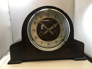 Enfield Striking Mantelpiece Clock Working - Foto 1 di 12