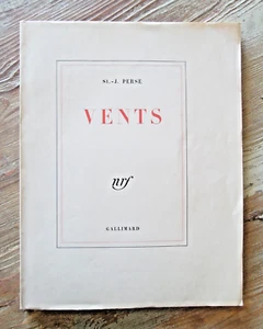 SAINT-JOHN PERSE : Vents.(1946)- Edition originale numérotée, n° 180 - Foto 1 di 3