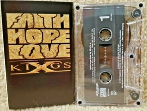 Cassette Tape Faith Hope Love By King's X Promo Promotional Copy Megaforce - Picture 1 of 5