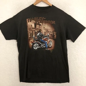 Vtg 1990 3D Emblem Harley Davidson Nashville TN Shirt Mens XL Single Stitch RARE - Picture 1 of 14