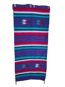 Serape tejido mezcla lana 26 x 58 - Imagen 1 de 7