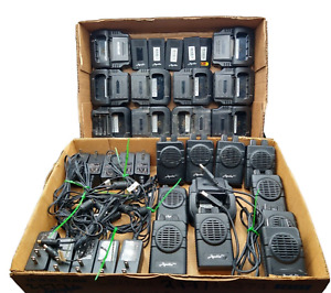 10 Apollo Vp-200 Pro Uhf Stored Voice Pagers, 2 Ch. w Chargers & Programming Kit