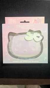 Hello Kitty 50th Anniversary Kawaii Led Compact Mirror - Picture 1 of 2