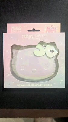 Hello Kitty 50th Anniversary Kawaii Led Compact Mirror  - Image 1 of 2