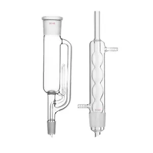 500ml 24/40 Glas Socklet Extraktor Allihin Kondensator & Körper Labor Glaswaren Kit - Bild 1 von 1