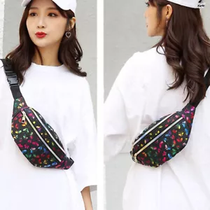 Phone Pouch Shoulder Bags Women's Fanny Pack Outdoor Sports Sling Waist Bag - Picture 1 of 16