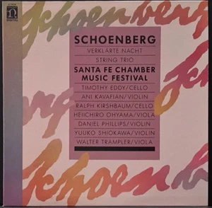 NONESUCH D-79028 SCHOENBERG - VERKLARTE NACHT / STRING TRIO SANTA FE CHAMBER ORC - Picture 1 of 2