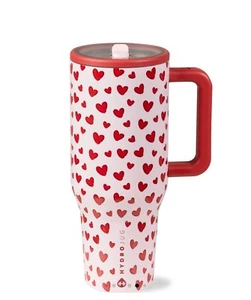 HydroJug ❣️ Colección XOXO Corazones de San Valentín 32 oz. Vaso Traveler NUEVO - Imagen 1 de 3
