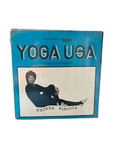 Estelle Simons Yoga USA: A Class For Beginners VINTAGE Vinyl PC-901 SEALED 1975 - Picture 1 of 12