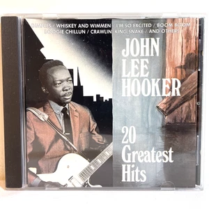 JOHN LEE HOOKER: 20 GREATEST HITS (1988) CD Chicago Blues - Picture 1 of 4