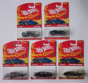 Lot of 5 2004-06 Hot Wheels Classics Bone Shaker & Others (Read Description) - Picture 1 of 11