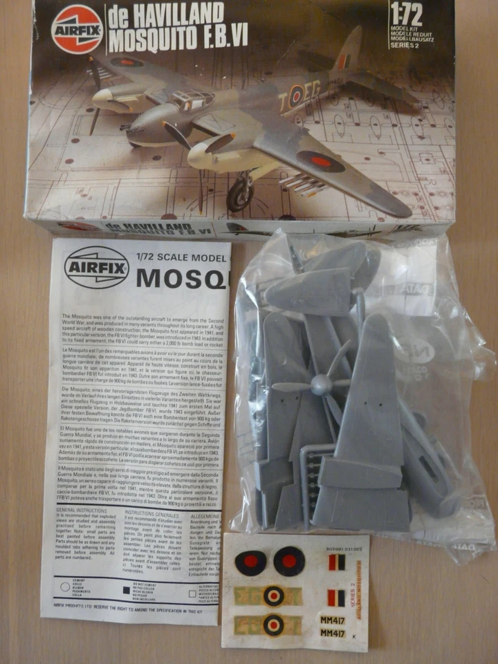 Maquette Avion 1/72 AIRFIX Ref 02001 Mosquito FB VI - Photo 1/1