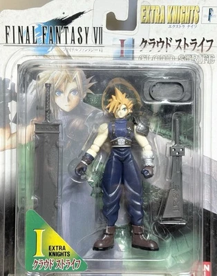 Figura de acción Final Fantasy VII Extra Knights CLOUD STRIFE BANDAI 1997 NUEVO EN CAJA sello Foto 1 de 4
