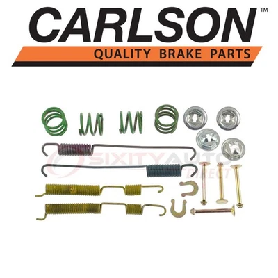Carlson Rear Drum Brake Hardware Kit for 1985-1987 Isuzu I-Mark  - Shoe uq Foto 1 de 4