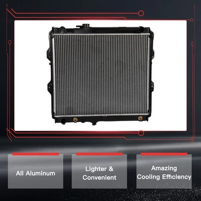 For 1989 1991 Toyota 4Runner Toyota Pickup 3.0L CU50 Aluminum Radiator - Изображение 1 из 4