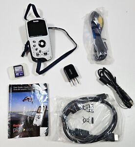 Kodak ZX3 Play Sport Video Camera 1080p Waterproof - Box, Cables, Manual, 4GB