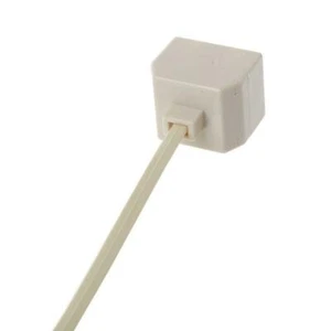 Telephone Splitter RJ11 6P4C 1 Male to 2 Female Adapter RJ11 to RJ11 Separator - Photo 1/9