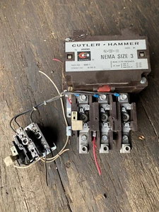 Cutler Hammer NEMA Size 3 Motor Starter - Picture 1 of 5