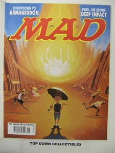 MAD Magazine 1998 Please Remove This Wrapper Before Putting Mag. in Birdcage - Foto 1 di 4