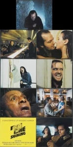 THE SHINING ORIGINAL DELUXE LOBBY CARD SET OF 9 JACK NICOLSON - Picture 1 of 1