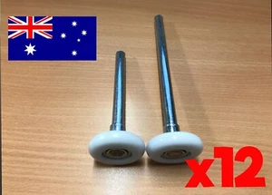 x12 Garage Door Roller Wheel - 45mm Nylon Roller For All Sectional Garage Doors - Picture 1 of 8