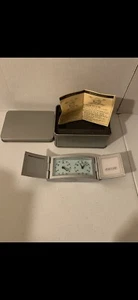 Photo Frame Alarm Clock in Silver - Picture 1 of 6