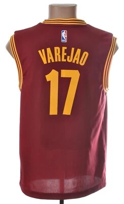 NBA CLEVELAND CAVALIERS BASKETBALL SHIRT JERSEY #17 VAREJAO ADIDAS SIZE S ADULT - Image 1 of 4