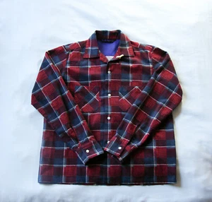 Men's Needles Sportswear Red Plaid Long Sleeve Flannel Shirt Nepenthes Japan M - Bild 1 von 7