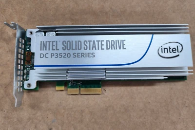 Intel SSDPEDMX012T7 P3520 Series 1.2TB PCIe NVMe HH-HL Solid State Drive SSD - Image 1 of 4