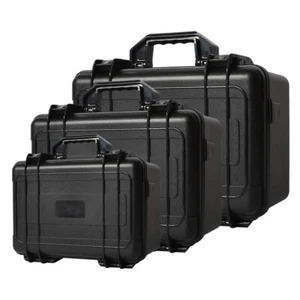 Protective Hard Carry Flight Case Camera Equipment Storage Secure Box Waterproof - Picture 1 of 18
