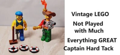 LEGO Pirates JUNIORS Vintage Captain Hard Tack SCURVY DOG These are EXCELLENT - Image 1 of 3