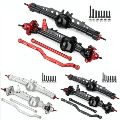 Heavy Duty Front & Rear Axle For 1/10 RC Crawler Axial SCX10 III Bronco AXI03014 - Image 1 of 4