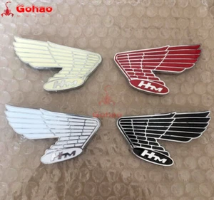 CB100 125 CB175 CL90 100 175 S90Z Fuel Tank Badge Emblem for HM Wings L/R - Foto 1 di 10