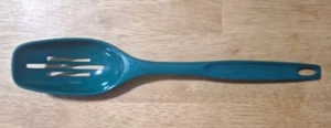 Cuchara Ranurada Foley Verde Brillante Nylon Hecha en EE. UU. Cocina De Colección - Imagen 1 de 21
