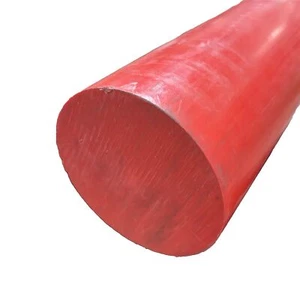 3.750 (3-3/4 pulgadas) x 12 pulgadas, varilla redonda de plástico acetal, roja - Imagen 1 de 1
