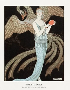 Impresión o lienzo - Sortilèges: vestido de noche, por George Barbier - Imagen 1 de 1
