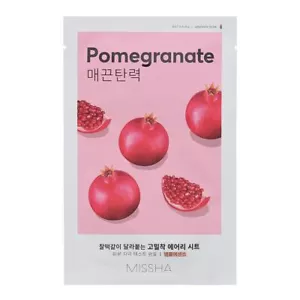 Missha Airy Fit Pomegranate Sheet Mask 19g For Her Women Femme Brand NEW - Picture 1 of 1