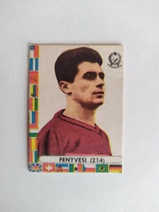 FIGURINA CALCIATORI LAMPO WORLD CUP CHILE 1962 UNGHERIA FENYVESI n 214 OTTIMA - Imagen 1 de 2