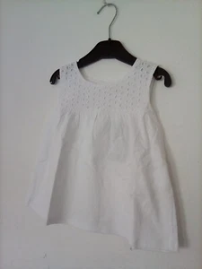 Mädchen Bluse mit raffinierten Rückenschnitt von Losan weiß  - Bild 1 von 2