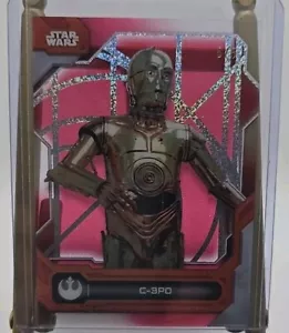 C3PO 2024 Topps Star Wars High Tek RED 5/5 - Picture 1 of 3