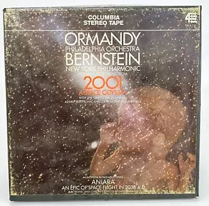 2001 A Space Odyssey Ormandy / Bernstein Reel to Reel Tape 7 1/2 IPS Columbia - Foto 1 di 4
