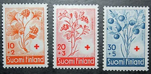 Timbre FINLANDE - Stamp FINLAND - Yvert et Tellier n°477 à 479 n** (Cyn15) - Picture 1 of 1