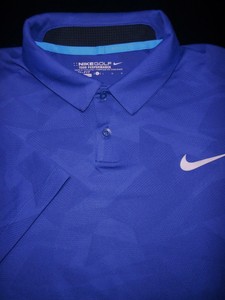 polo azul nike