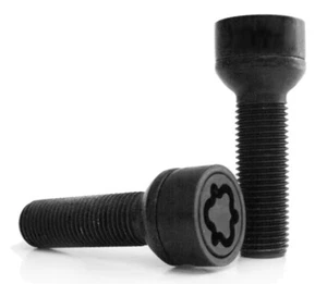 Sicustar Felgenschloss M14 x 1,5 x 40mm Kugel R14 SW17 schwarz - Bild 1 von 2