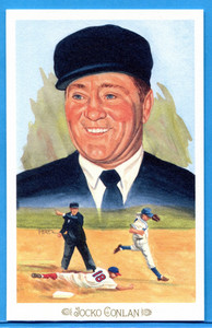 JOCKO CONLAN ~ 1989 Perez-Steele Celebration Baseball Postcards #10 (3.5 x 5.5)