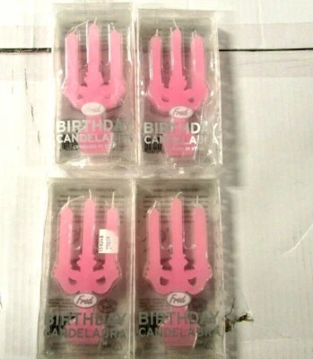 4 velas de cumpleaños Fred novedad para pasteles ¡Celebrar regalo Urban Outfitters! Foto 1 de 4