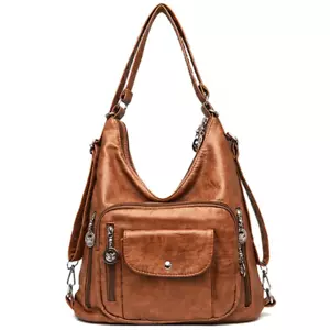 Retro Designer Handbags High Quality Soft Leather Luxury Handbags Ladies Hand... - Picture 1 of 5