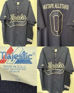 RARA Justo Mixtape All-Stars Jersey NYC Mix Tape 50 Cent Dipset Vintage Rap Tee - Foto 1 di 10