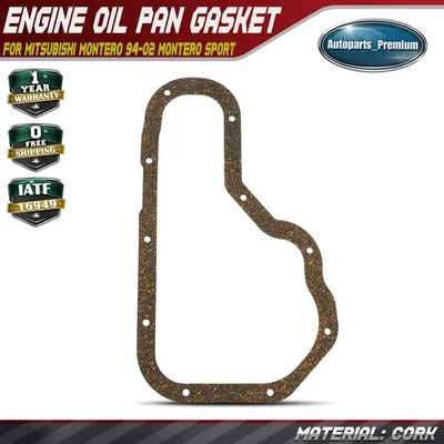 Juego de juntas de cárter de aceite de motor para Mitsubishi Montero 94-02 Montero Sport 99-02 3,5 L Foto 1 de 4