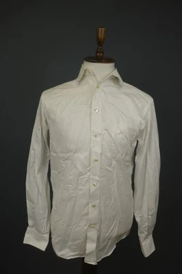 Eton White Extra Long Sleeve Collared Button-Up Dress Shirt Size 39 / 15.5 - Image 1 of 4